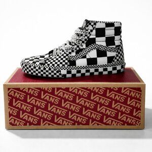 Vans Sk8-Hi Checkerboard Limited Edition Size M 6.5 / W 8 US